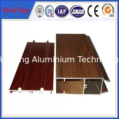 Wooden Surface Windows And Doors Aluminium Profile Extrusion For Windows And Doors