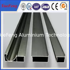 profiles aluminium extruded aluminum square tube/ aluminum hollow tube