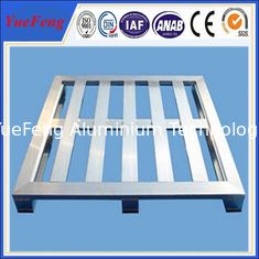 4 Way Anodized Aluminum Pallets, Industrial Extruded Aluminium Profiles for pallet