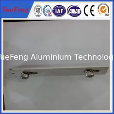 China 6063-T5 customized Aluminum solar panel mounting rail/bracket/accessories supplier