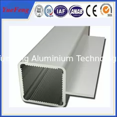 6063 T5 Threaded Aluminum Tube, aluminum extrusion aluminium pipe profiles