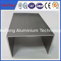 aluminium extruded channel with Kinds of surface colours and good price