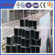 High technical shaped flat aluminium tube, aluminium tube(pipe) profile supplier in china