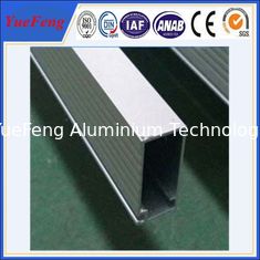 China clear anodized aluminum profile manufacturer supply aluminum pipe