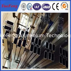 China ISO 9001 industrial aluminium profile for glass curtain wall price per kg supplier