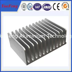 Hot! cnc cutting heat insulation aluminium profile, anodized heatsink aluminium extrusions