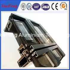 China powder coating curtain wall aluminum extrusion, aluminium extrusion architectural profile supplier