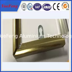 China 6063 t5 alumnium beautiful photo frames,picture frame extrusion profile supplier