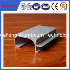 L shape industrial anodize aluminium profile, silver anodized aluminium extrusion angle