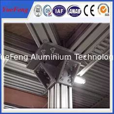China roller material profiles aluminium extrusion,t slot extruded anodized aluminum profiles supplier