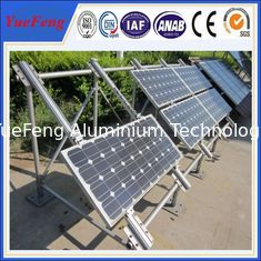 Tin Roof PV Solar Panel Aluminum Mounting System , solar brackets, commercial solar system