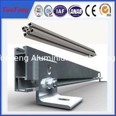 China Professional design aluminum solar mounting rail for solar system from yuefeng aluminium supplier