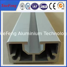 China custom aluminum extrusions with natural anodizing, aluminum extrusion shapes supplier