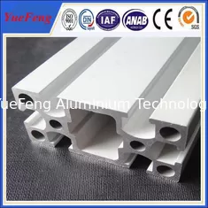 China 6000 series Custom Industrial Anodized Aluminum Profile square T slot aluminum profile supplier