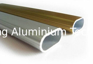 28*14*1.2mm Anodized aluminum extrusion profiles for oval tubes(pipes)