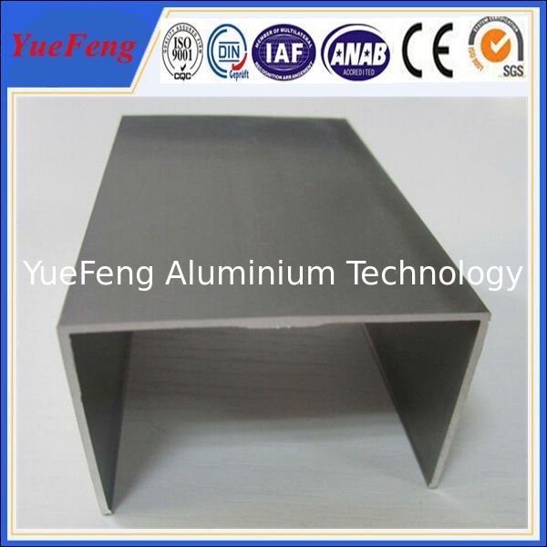 aluminium extruded channel with Kinds of surface colours and good price