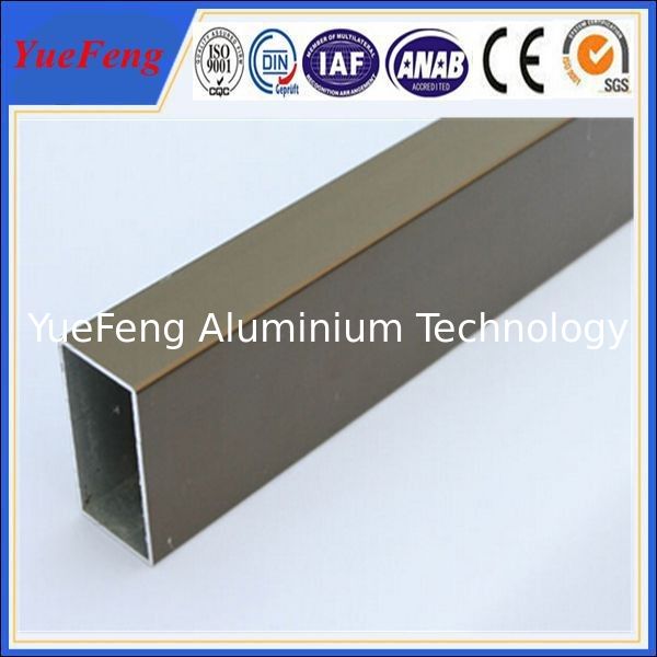 aluminum rectangular tube, rectangular aluminum pipe