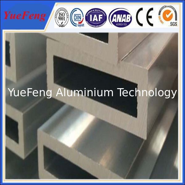 OEM cheap mill finish aluminium profile aluminium tube manufacturer,aluminium square tube
