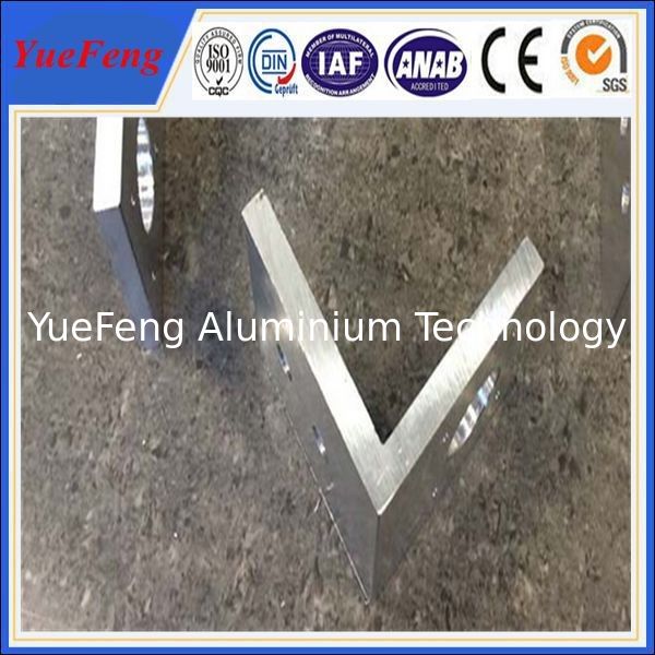 aluminium profile corner joint / aluminum corner profile / aluminium rectangular extrusion
