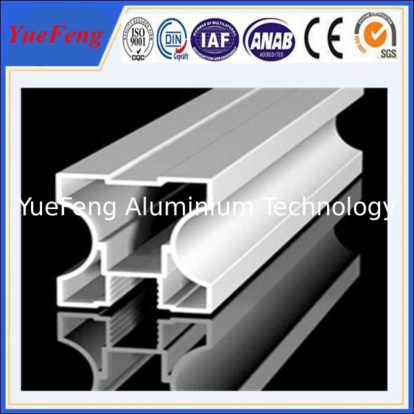 Extrusion hollow aluminum profile , hollow profile aluminum extruders in Foshan China