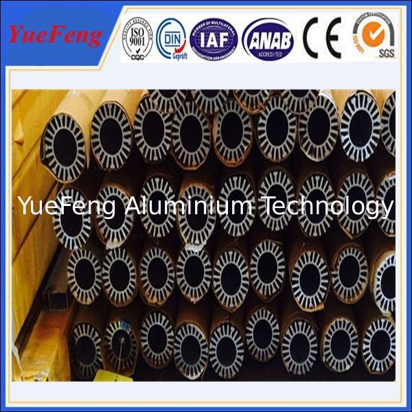 Hot! aluminium radiator heatsink supplier, round shape hollow aluminium heatsinks supplier