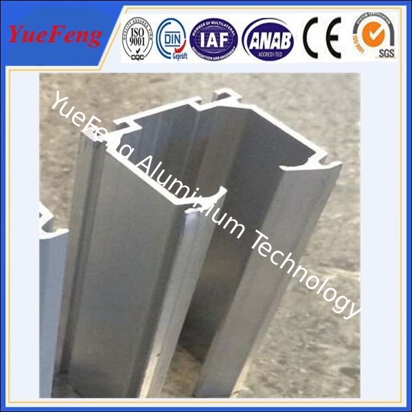 Great! Customized shape aluminium extruded profile, anodised aluminium extrusion products