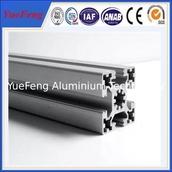 OEM t-slot anodized aluminum extrusion supplier, all types of aluminium extrusion