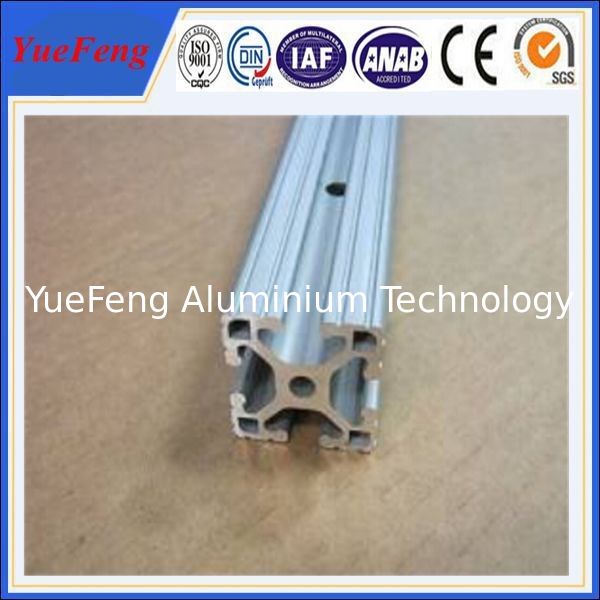 customized aluminium channel extrusion, 45x45 quality aluminum profile china supplier