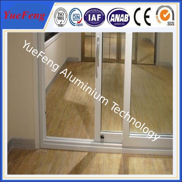 aluminium door frame price,6063 high standard aluminium profile for sliding glass door