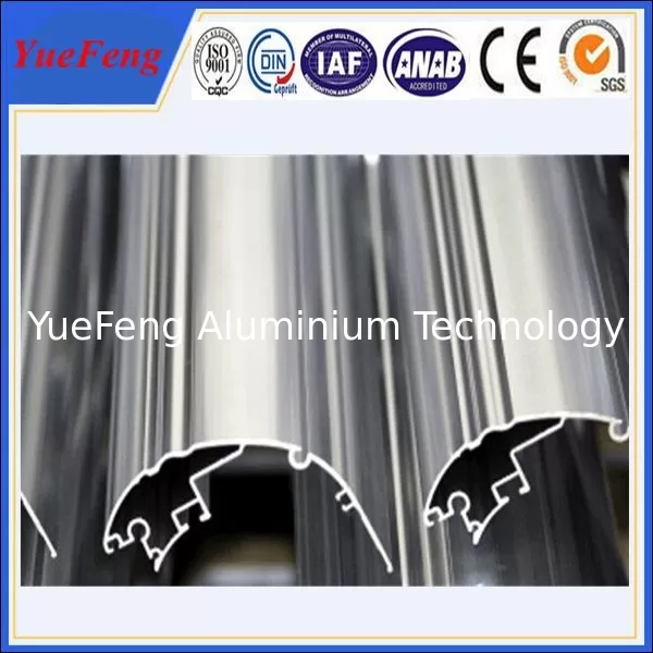 industrial extrusion aluminium profile, OEM anodized aluminum extrusion profile