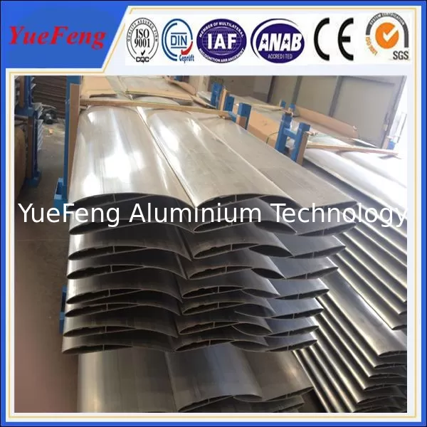 YueFeng aluminum extrusion louvre blade / aluminium louvre blade /extruded aluminum blade