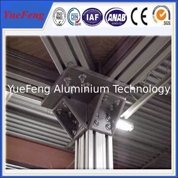 roller material profiles aluminium extrusion,t slot extruded anodized aluminum profiles