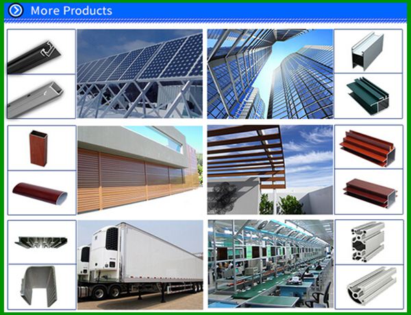 Aluminum extrusion truck box/ Aluminum side panels trailers