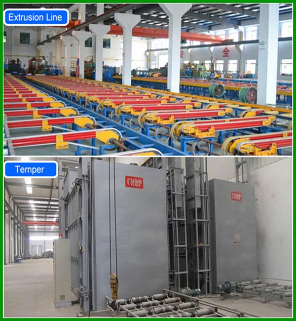 CNC fabrication China factory price aluminum extrusion