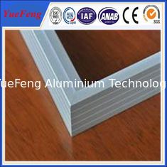 China Silvery Anodized Aluminum frame for PV solar module manufacturer supplier