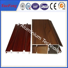 Wooden Surface Windows And Doors Aluminium Profile Extrusion For Windows And Doors