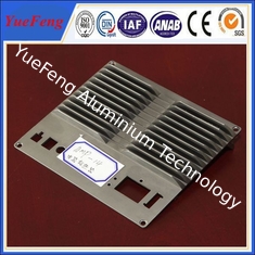 CNC machined die casting aluminum extrusion heat sink(radiator) profiles