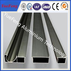 profiles aluminium extruded aluminum square tube/ aluminum hollow tube