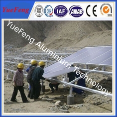 Ground mounted solar power plant project, solar mounting structure