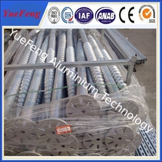 Hot dipped galvanized steel anchors for solar mounting/ ground screw pole anchor