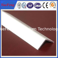 China extruded profile aluminium angle for industry using drawings design supplier