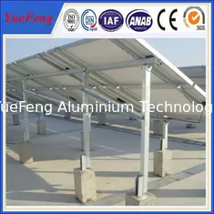 China Ground Solar Mounting Racks, Aluminum Racks for Solar Panels supplier