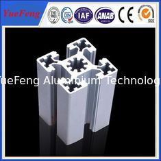 China aluminum alloy 6063 Extrusion T-Slot industrial Aluminum Profile in stock supplier
