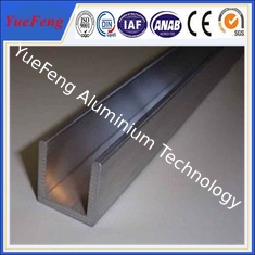 Mill Finished Aluminum Extrusion Channel Frame Profiles T5/T6 Temper