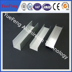 6061 T6 Aluminum Extrusion Channel Frame, C Channel Aluminum extruded