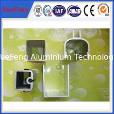 6063 T5 Aluminum Extrusion Channel With PVDF / Powder Coating