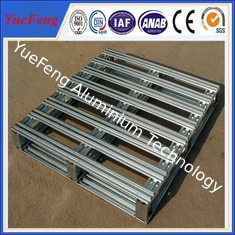 Metal aluminum pallet, 3 Runner Bolted Aluminum Pallet with Recyclable affordable