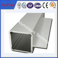 6063 T5 Threaded Aluminum Tube, aluminum extrusion aluminium pipe profiles