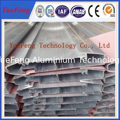 China aluminum profiles per kg large dimension, industry and constructions profiles aluminium supplier