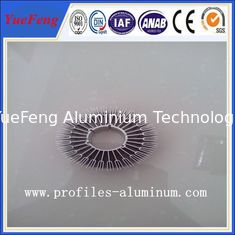 China extrusion sunflower heat sink aluminum/ heat sink extrusion profiles supplier